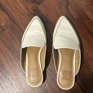 DV by Dolce Vita Women's White Slip-On Loafers